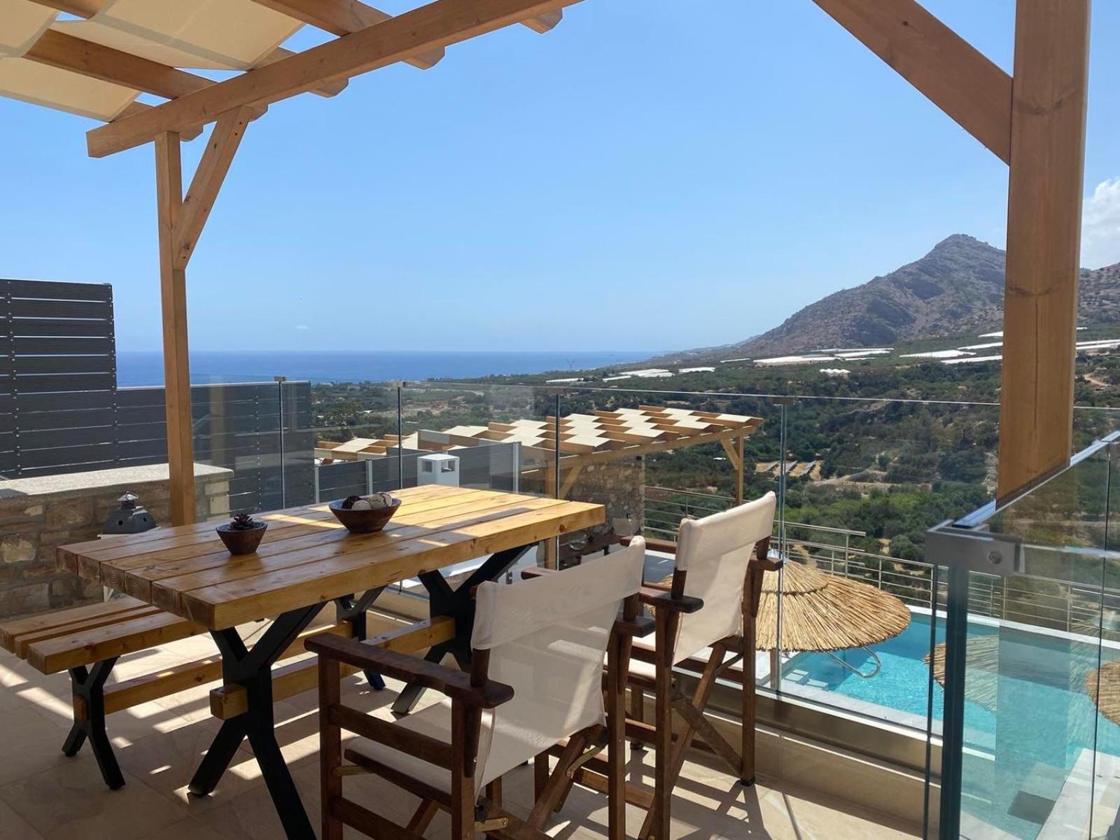 Mediterranean View Villa Makrýgialos Exteriér fotografie