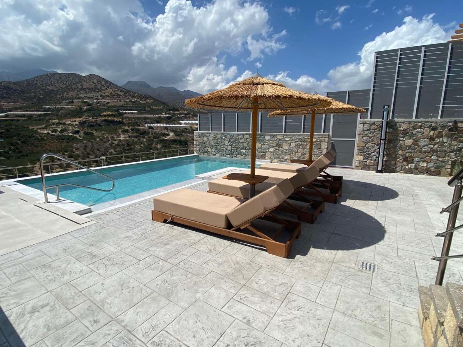 Mediterranean View Villa Makrýgialos Exteriér fotografie