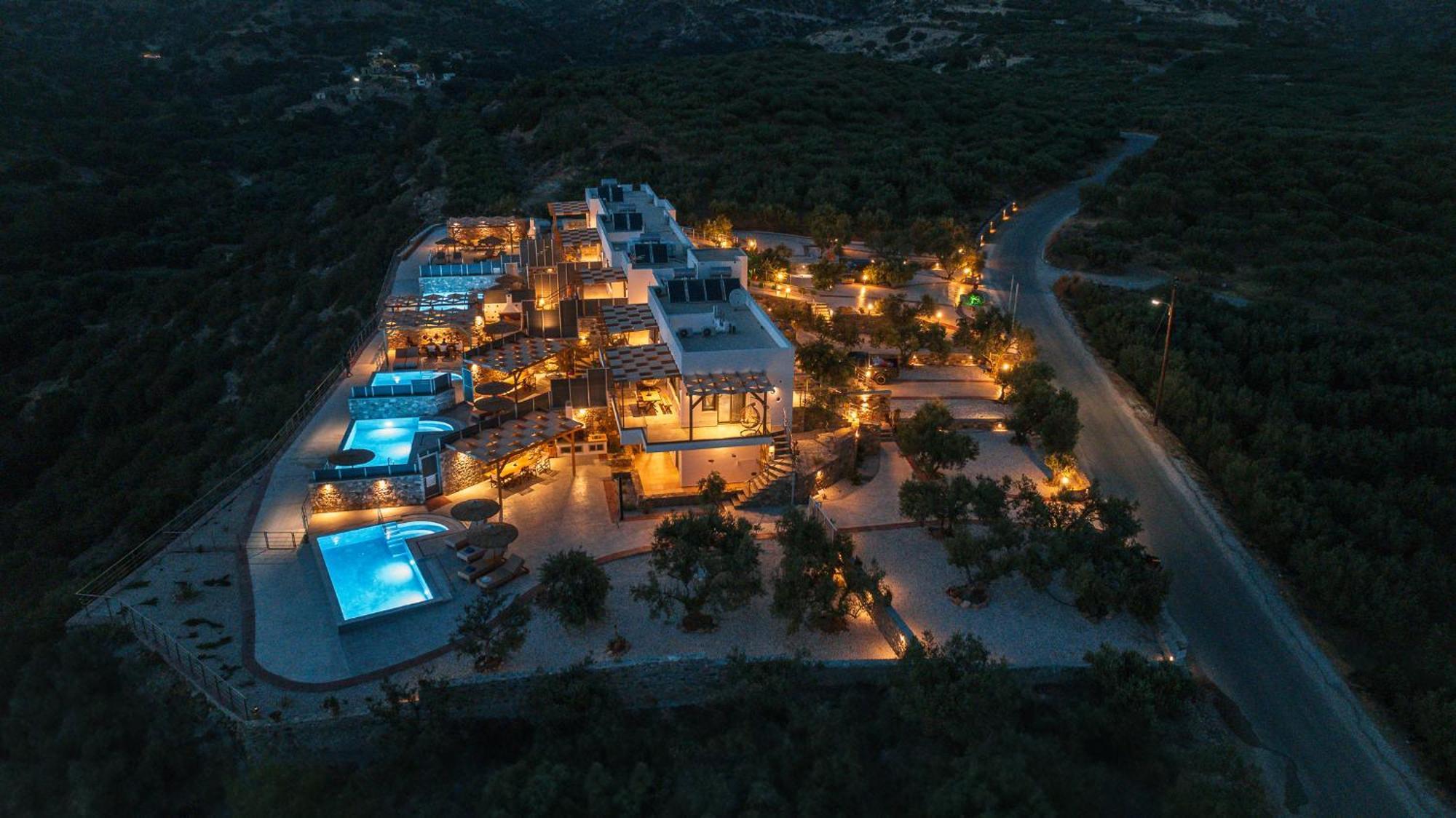 Mediterranean View Villa Makrýgialos Exteriér fotografie
