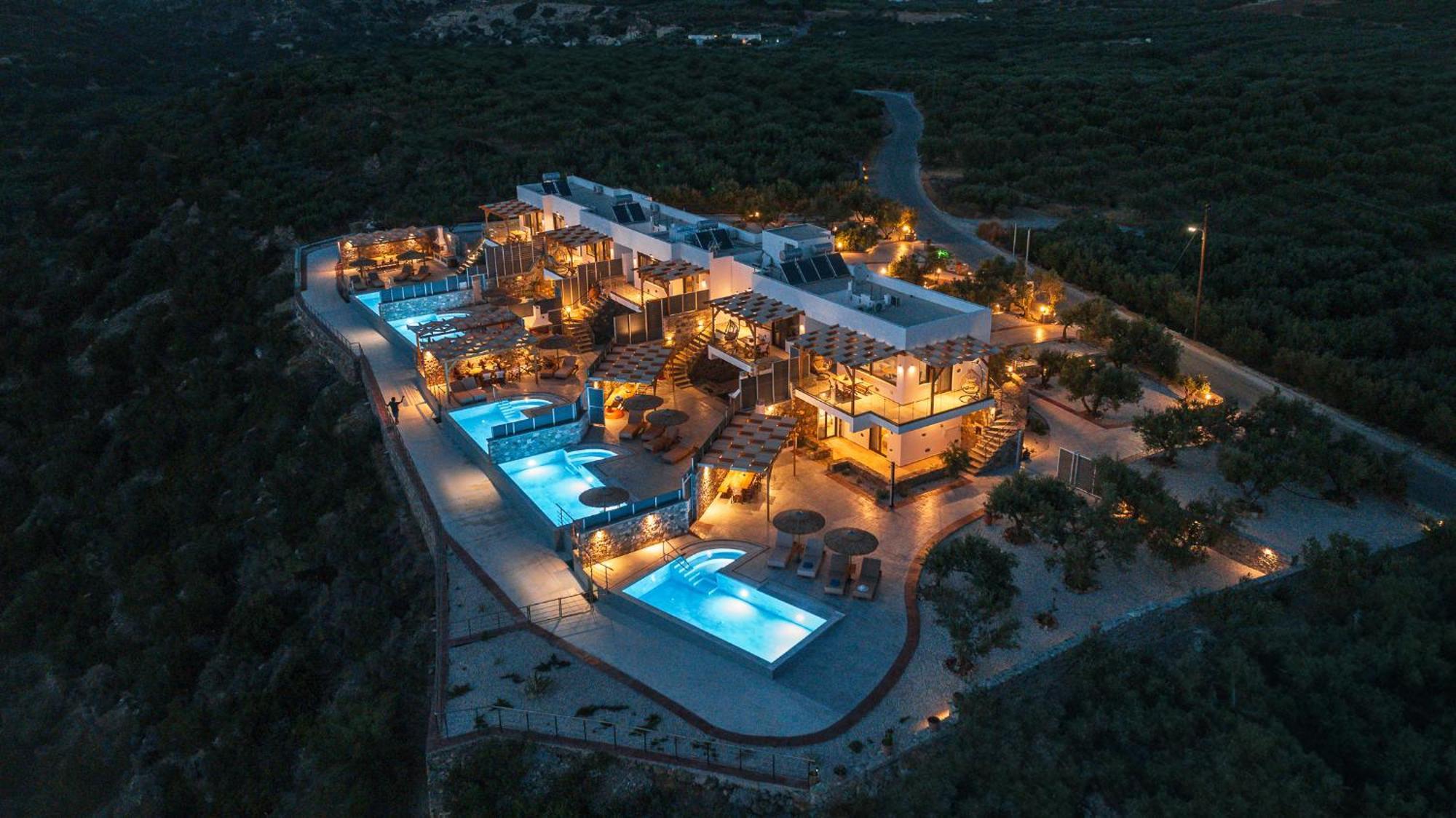 Mediterranean View Villa Makrýgialos Exteriér fotografie