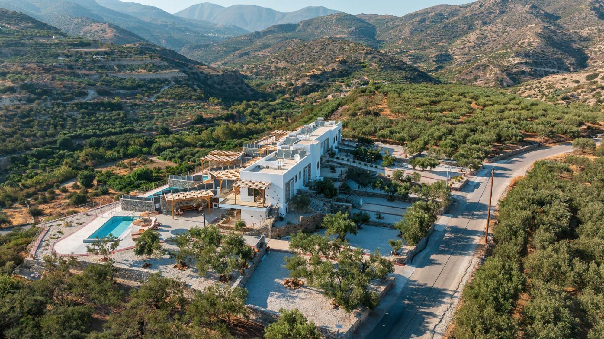 Mediterranean View Villa Makrýgialos Exteriér fotografie