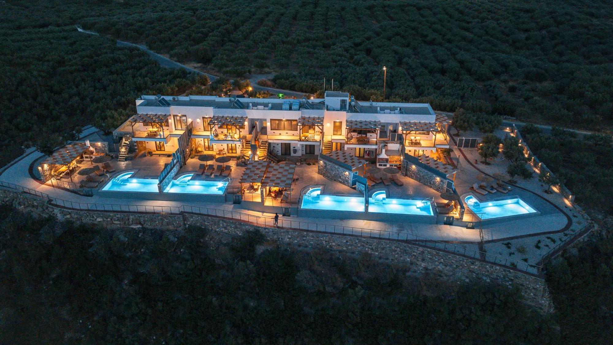 Mediterranean View Villa Makrýgialos Exteriér fotografie