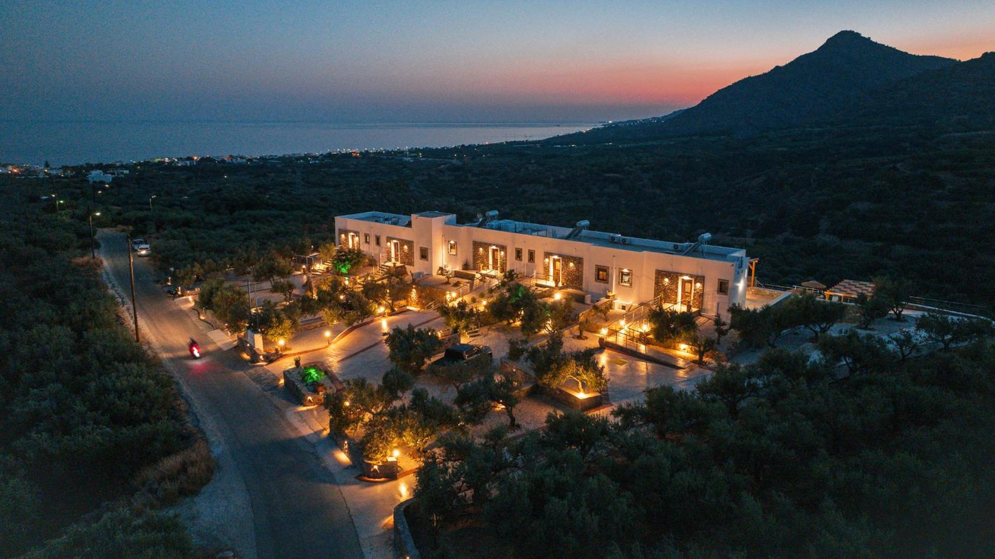 Mediterranean View Villa Makrýgialos Exteriér fotografie