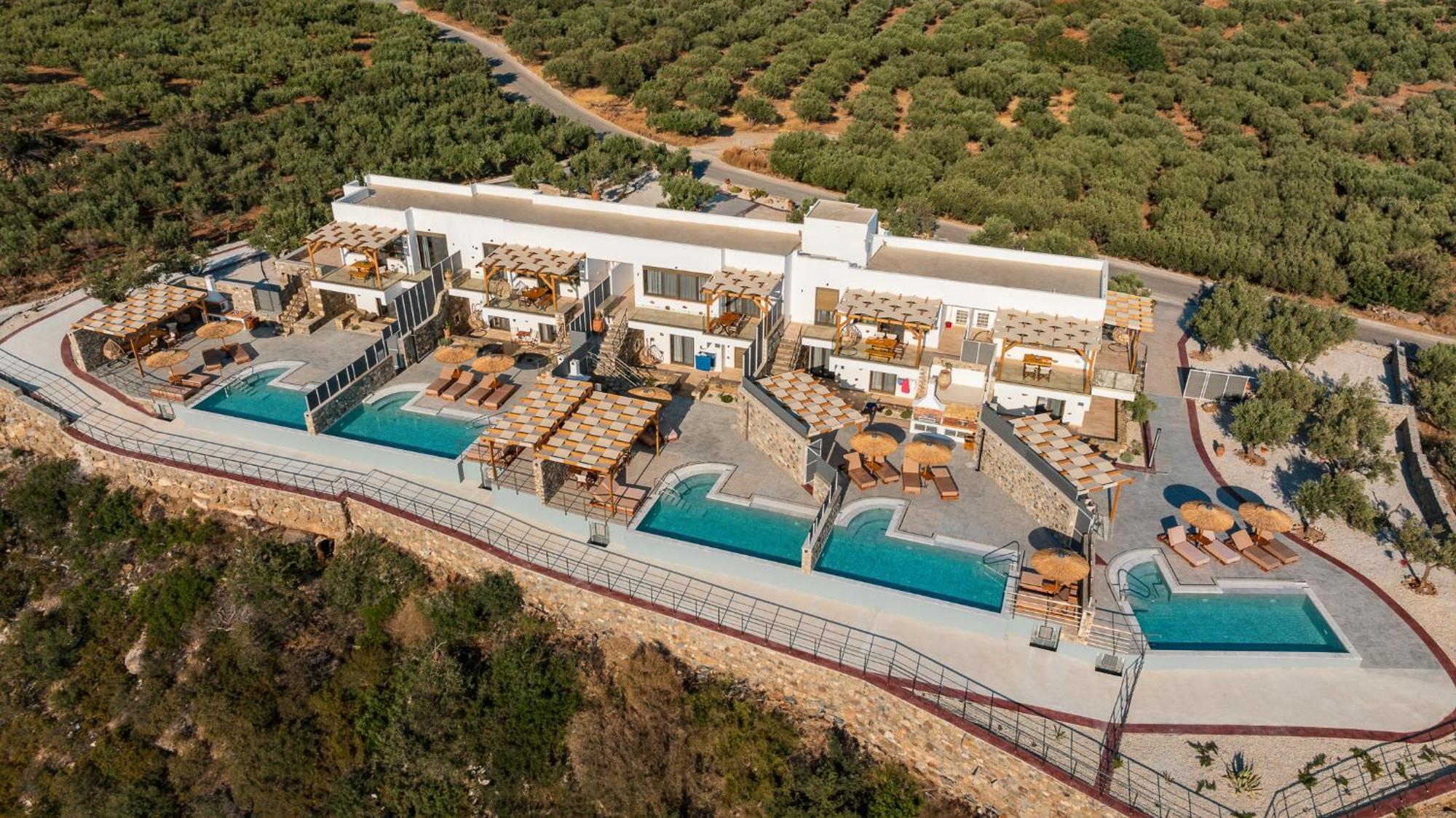 Mediterranean View Villa Makrýgialos Exteriér fotografie
